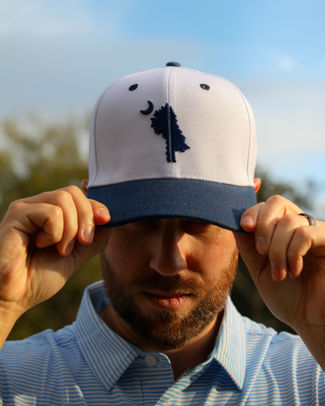 Palmetto & Pine Two Tone Hat