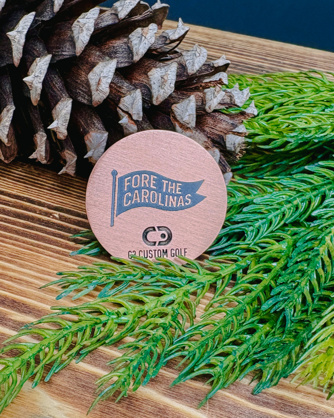 Palmetto & Pine Ball Marker (C3 Custom Golf)
